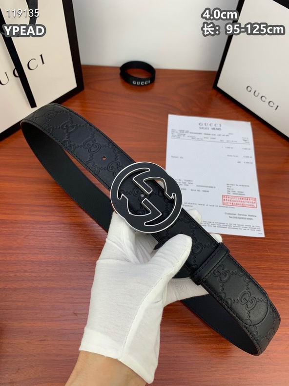 Gucci belt 40mmX95-125cm 8L06